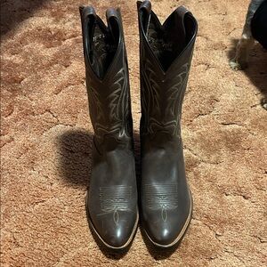 Tony Lama Dark Brown Western Boots